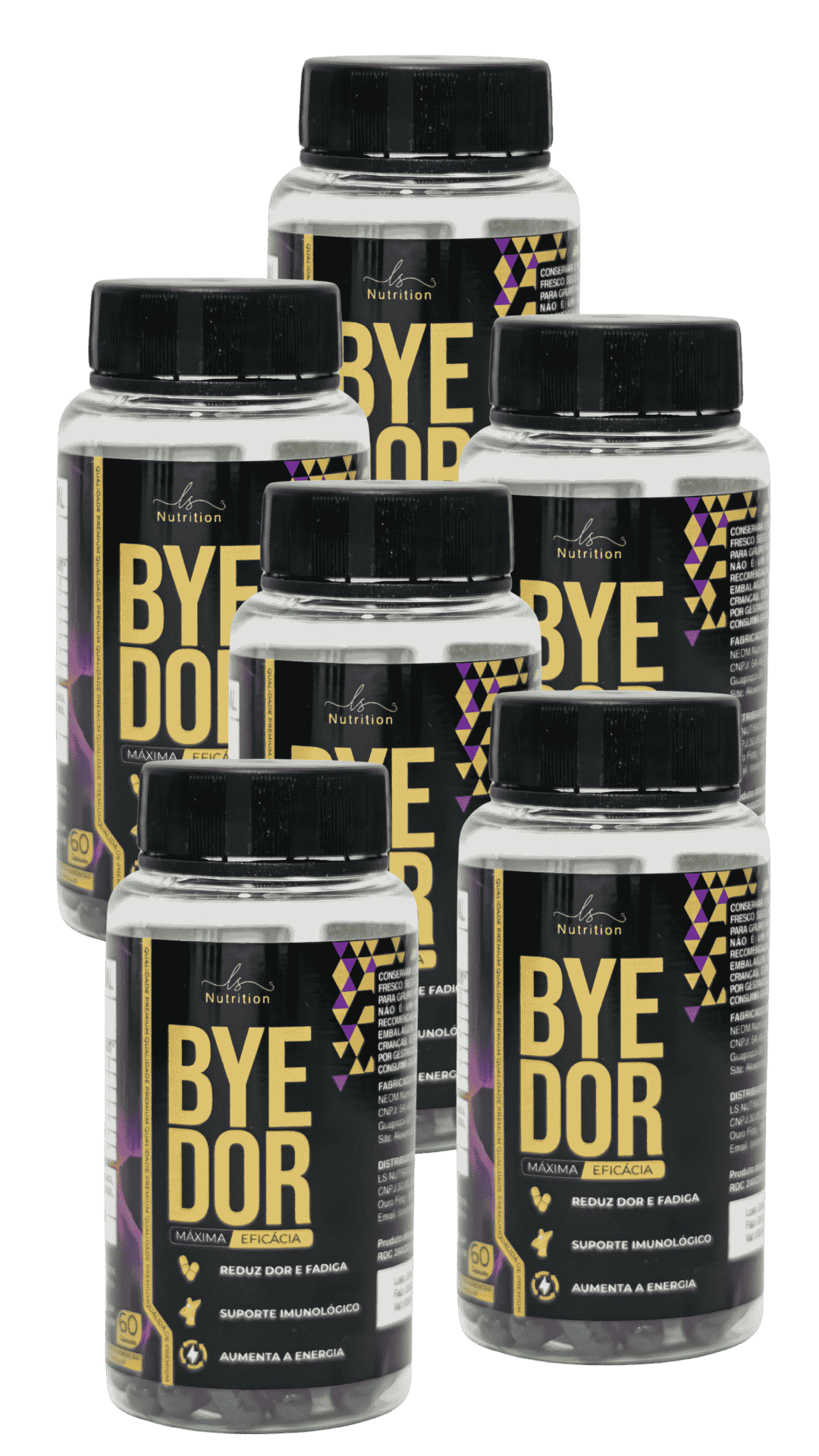 6 Frascos ByeDor